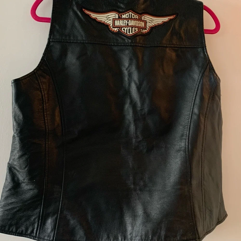 Harley-Davidson Black Leather Jacket - Picture 5 of 7